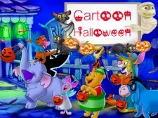 Cartoon Halloween Slide Puzzle